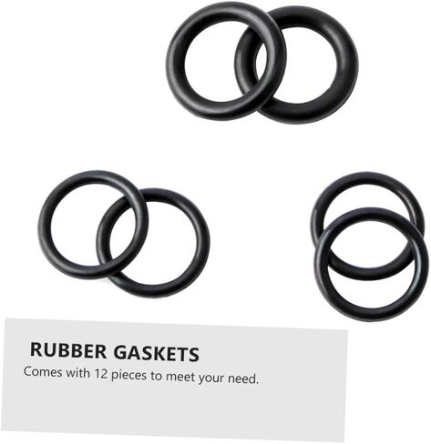 RUNROTOO 12 قطعة دراجة قرص الفرامل الفرجار o حلقة مجموعات الدراجات اكسسوارات الفرامل الفرجار التمهيد الفرامل الفرجار ختم كسر حبل حزام الفرجار ختم أجزاء غسالة عدة الدراجة الفرجار ختم سلسلة الغيار in Kuwait