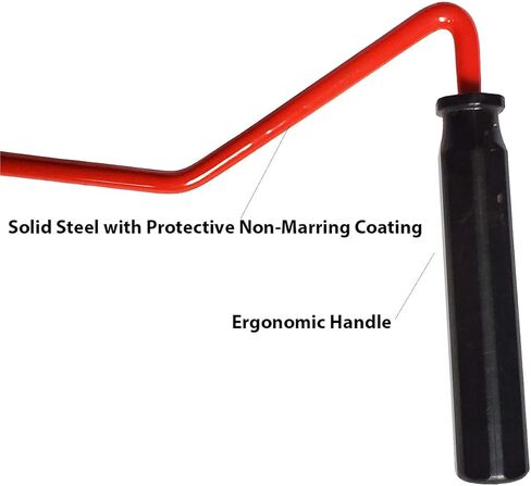 أداة GT Professional طويلة المدى - طلاء واقي مقاس 51 بوصة - من الفولاذ المقاوم للصدأ مع إسفين غير قابل للتشوه in Kuwait