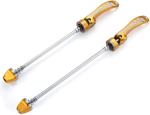 VIARON MTB Quick Release Axle Front and Rear Mountain Bike Skewer Set Aluminum Alloy Bicycle Wheel Skewers Hub QR Lever in Saudi Arabia