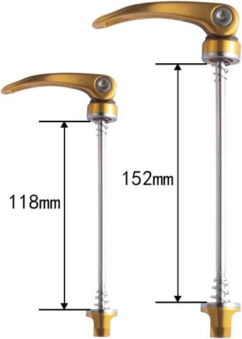 VIARON MTB Quick Release Axle Front and Rear Mountain Bike Skewer Set Aluminum Alloy Bicycle Wheel Skewers Hub QR Lever in Saudi Arabia