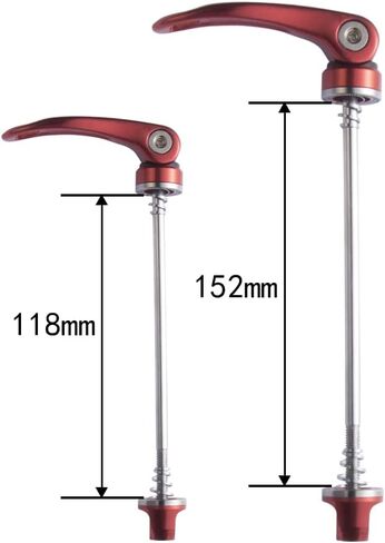 VIARON MTB Quick Release Axle Front and Rear Mountain Bike Skewer Set Aluminum Alloy Bicycle Wheel Skewers Hub QR Lever in Saudi Arabia