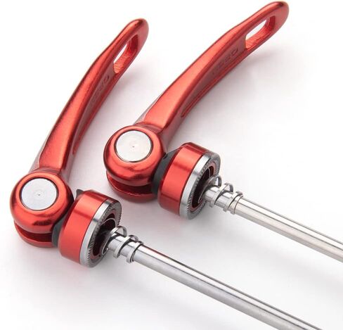 VIARON MTB Quick Release Axle Front and Rear Mountain Bike Skewer Set Aluminum Alloy Bicycle Wheel Skewers Hub QR Lever in Saudi Arabia