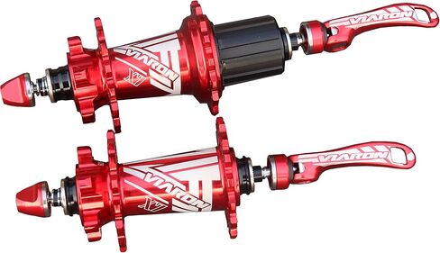 VIARON MTB Quick Release Axle Front and Rear Mountain Bike Skewer Set Aluminum Alloy Bicycle Wheel Skewers Hub QR Lever in Saudi Arabia