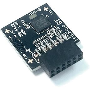 وحدة TPM 2.0 SPI 12pin-1 وحدة MS-4462 مع استبدال Infineon SLB9670 للوحة الأم MSI B550 Gaming WIFI/B550-A PRO/B550M PRO/B650 Gaming PLUS/B650M Project ZERO/B650M Bomber WiFi in Saudi Arabia