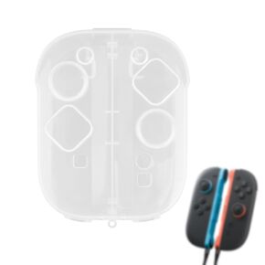 Transparent Storage Case for Joy-Con 2, Plastic Game Controller Protective Box Dust-Proof Portable Handheld Grip Shell with Precise Cutouts for Switch 2 Accessories Game Lover Gifts in Kuwait