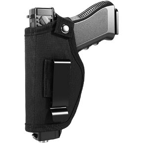 Universal Pistol Holster for Men Women IWB OWB Concealed Carry Gun Holster Ambidextrous Left Right Hand Fits Glock 19 26 42 43 S&W M&P Shield 9mm 380 Compact Subcompact Handguns in Kuwait
