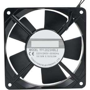 for YY12025HBL2 AC 220V 240V 50/60Hz 18/16W 0.1/0.09A 12cm 12025 120x120x25mm Cooling Fan in Kuwait