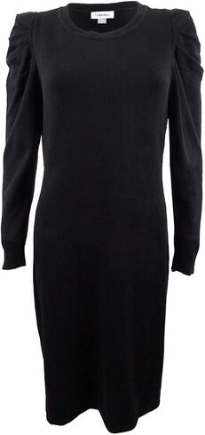Calvin Klein Women's Puff Sleeve Sweater Dress in Kuwait