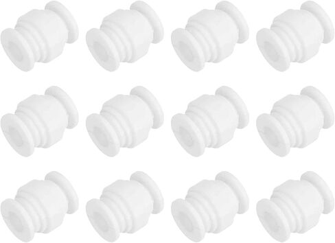MECCANIXITY Anti-Vibration Shock Absorption Damping Rubber Balls M7xD17xH20mm for RC Quadcopter FPV Gimbal Camera Mount, White/Pack of 12 in Saudi Arabia