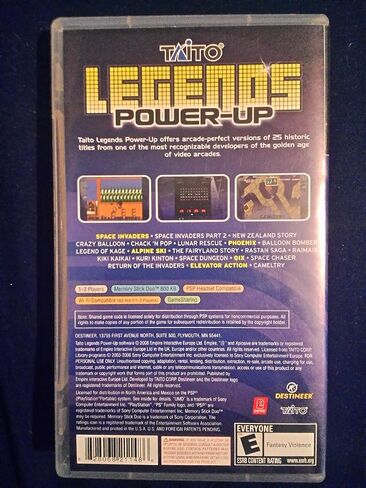 Taito Legends Power Up - Sony PSP (متجدد) in Saudi Arabia