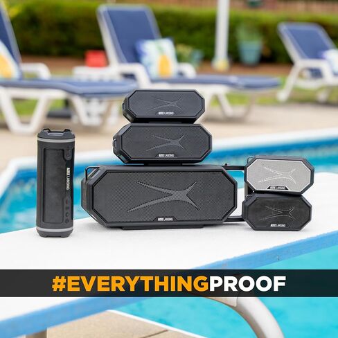 Altec Lansing x Miami Dolphins - مكبر صوت بلوتوث محمول HYDRAMINI 2.0، مقاوم للماء IP67، مخرج 8 وات، وقت تشغيل 12 ساعة، شحن سريع USB-C، تكامل المساعد الصوتي (Miami Dolphins) in Kuwait