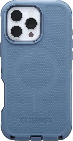 OtterBox iPhone 16 Pro Max (فقط) - حافظة MagSafe من سلسلة Defender - أسود - يتضمن مشبك الحافظة - مغناطيس مدمج - بدون شاشة - متين ومتين - مع حماية للمنافذ - عبوة غير مخصصة للبيع بالتجزئة in Kuwait