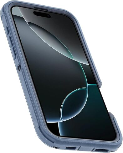 OtterBox iPhone 16 Pro Max (فقط) - حافظة MagSafe من سلسلة Defender - أسود - يتضمن مشبك الحافظة - مغناطيس مدمج - بدون شاشة - متين ومتين - مع حماية للمنافذ - عبوة غير مخصصة للبيع بالتجزئة in Kuwait