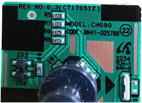BN41-02578B CHG90 REV NO: 0.3(CT170512) BN96-42664B لوحة توزيع زر الطاقة مناسبة لسامسونج C32G53TQWR LC27T550FDNXZA in Kuwait