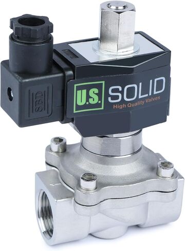1" Brass Electric Solenoid Valve 12V DC NPT Normally Open Air Gas Non-potable Water Viton in Saudi Arabia