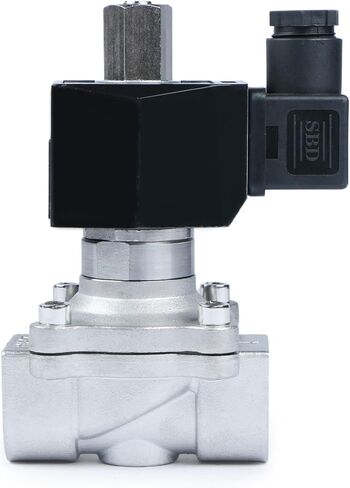 1" Brass Electric Solenoid Valve 12V DC NPT Normally Open Air Gas Non-potable Water Viton in Saudi Arabia