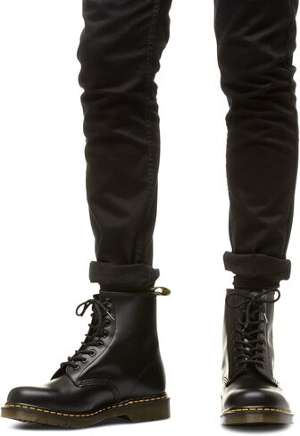 Dr. Martens Women's 1490, Black, UK 6 (US Men's 7, US Women's 8) Medium in Saudi Arabia