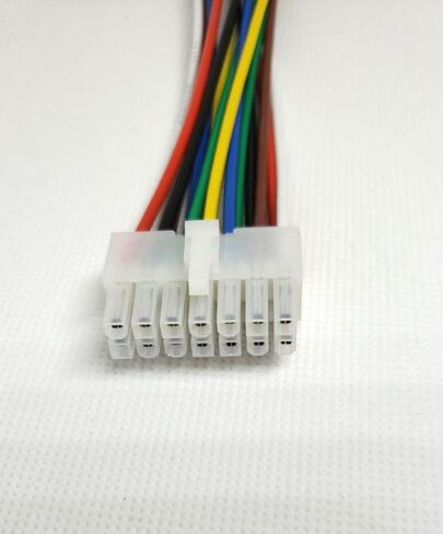 قابس أسلاك ستيريو للسيارات ذو 14 سنًا - مناسب مباشرة لجهاز استقبال الوسائط المزدوج XVM279BT - دبابيس نحاسية، غلاف بلاستيكي متين in Kuwait