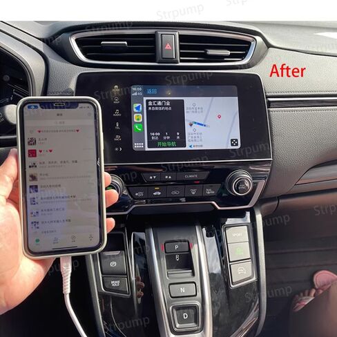 كابل محول Carplay + USB موصل جديلة التوصيل لهوندا CRV 2017 ~ 21 سيفيك 2016 ~ 21 واط/ترقية شاشة DA الأصلية in Kuwait