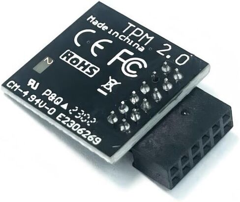 وحدة TPM 2.0 SPI 12pin-1 وحدة MS-4462 مع استبدال Infineon SLB9670 للوحة الأم MSI B550 Gaming WIFI/B550-A PRO/B550M PRO/B650 Gaming PLUS/B650M Project ZERO/B650M Bomber WiFi in Saudi Arabia