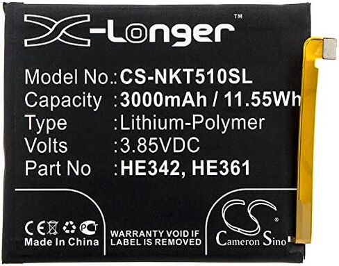 3000mAh Battery Compatible with Casper VIA P3 in Saudi Arabia