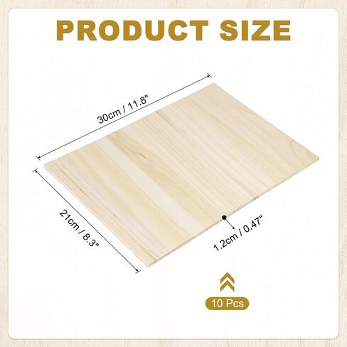Patikil Wood Breaking Board سميكة 3 مم ، و 10 حزمة من لوحات الفنون القتالية الكاراتية الملحقات التدريب على لوحة الركل الخشبية للبالغين تايكواندو اللكم ممارسة الكاراتيه الأداء in Saudi Arabia