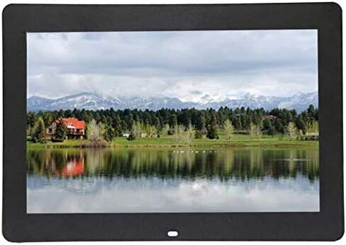 إطار صور رقمي مقاس 14 بوصة، شاشة IPS كاملة 1280x800، مشغل موسيقى وفيديو، يدعم بطاقة USB/SD، دوران تلقائي. in Saudi Arabia