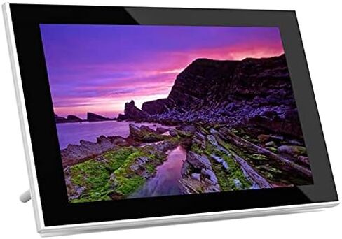 7-inch WiFi Digital Photo Frame - Smart Cloud Photo Frame, High-Definition 1024x600 Resolution, Automatic Rotation, with Remote Control Function in Saudi Arabia