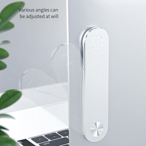 Naysku حامل هاتف الكمبيوتر المحمول، حامل كمبيوتر محمول قابل للتعديل، مشبك تثبيت جانبي للكمبيوتر المحمول، حامل توسيع شاشة الكمبيوتر، حامل هاتف ذكي نحيف قابل للطي، حامل توسيع مزدوج الشاشة in Kuwait