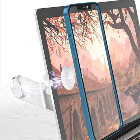 Naysku حامل هاتف الكمبيوتر المحمول، حامل كمبيوتر محمول قابل للتعديل، مشبك تثبيت جانبي للكمبيوتر المحمول، حامل توسيع شاشة الكمبيوتر، حامل هاتف ذكي نحيف قابل للطي، حامل توسيع مزدوج الشاشة in Kuwait