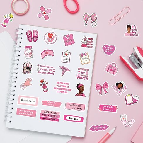 100 Pcs Downtown Girl Y2k Stickers for Adults Aesthetic Decals in Kuwait
