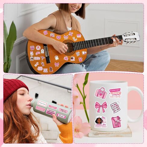 100 Pcs Downtown Girl Y2k Stickers for Adults Aesthetic Decals in Kuwait