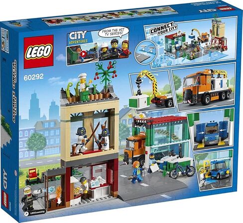 LEGO City Town Center 60292 Building Kit; Cool Building Toy for Kids, New 2021 (790 Pieces) in Saudi Arabia