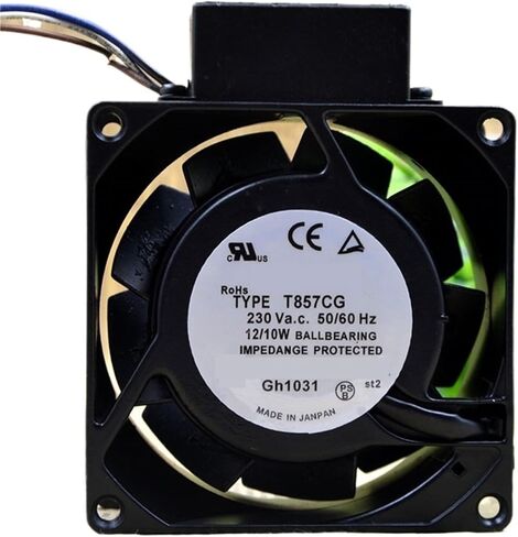 for T857CG AC 230V 50/60Hz 12/10W 8cm 8038 80x80x38 Ball Bearing Cooling Fan in Saudi Arabia