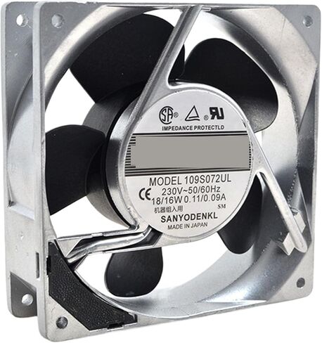 for 109S072UL AC 230V 26W 2700RPM 50/60Hz 12cm 12038 120x120x38mm High Precision Double Ball Bearing Cooling Fan in Saudi Arabia
