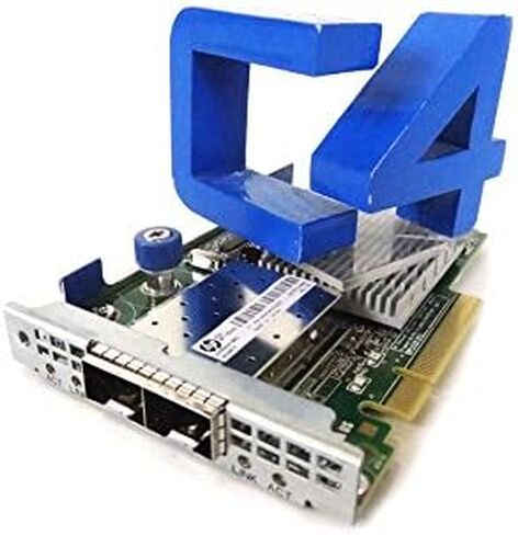 محول HP 647579-001 10GBE 2P 530FLR - 684210-B21، 649869-001 (متجدد) in Saudi Arabia