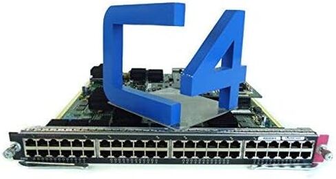 بطاقة / وحدة خط شبكة جيجابت ذات 48 منفذًا من Cisco WS-X6748-GE-TX (متجددة) in Kuwait