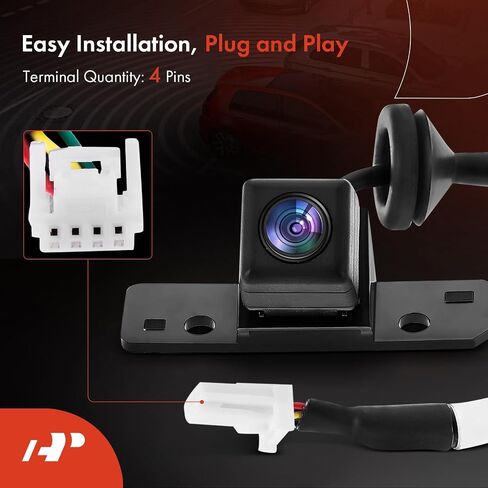 A-Premium Park Assist Camera Rear View Backup Reverse Camera Compatible with Select Nissan Models - 2013 2014 2015 2016 2017 Leaf - Replace# 284423NH0A in Saudi Arabia
