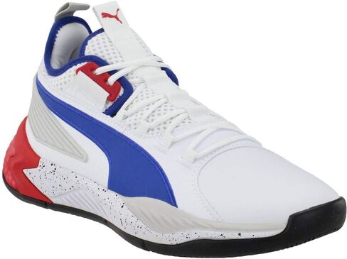 PUMA Basketball Uproar PA Palace White Red Blue Men 192776-01 in Kuwait