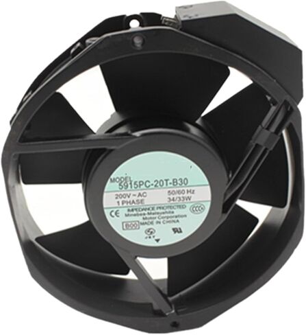 ل 5915PC-20T-B30 التيار المتناوب 220 فولت 50/60 هرتز 34/33 واط 17 سنتيمتر 17238 172x150x38 مللي متر مروحة التبريد in Saudi Arabia