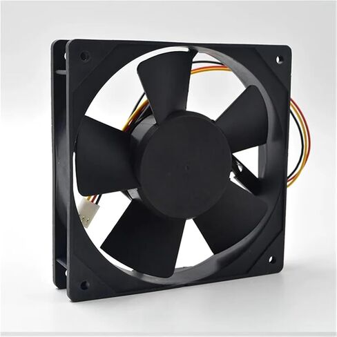ل KDE4812PTB1-6A 48V 3.8W 2500RPM 12 سنتيمتر 12025 120x120x25 مللي متر مزدوجة الكرة تحمل مروحة التبريد in Kuwait