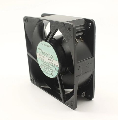 ل 4715PS-20T-B30 التيار المتناوب 200 فولت 50/60 هرتز 14/13 واط 12 سنتيمتر 12038 120x120x38 مللي متر مزدوجة الكرة تحمل مروحة التبريد in Saudi Arabia