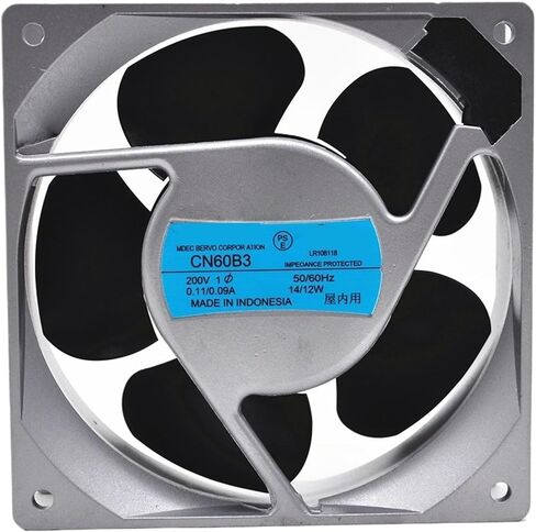 for CN60B3 200V 0.11/0.09A 50/60Hz 14/12W 2900RPM 12cm 12038 120x120x38mm Cooling Fan in Saudi Arabia