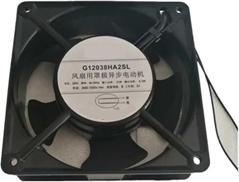 ل G12038HA2SL التيار المتناوب 220 فولت 50/60 هرتز 21 واط 3000 دورة في الدقيقة 12 سنتيمتر 12038 120x120x38 مللي متر أكسيل مروحة التبريد in Saudi Arabia