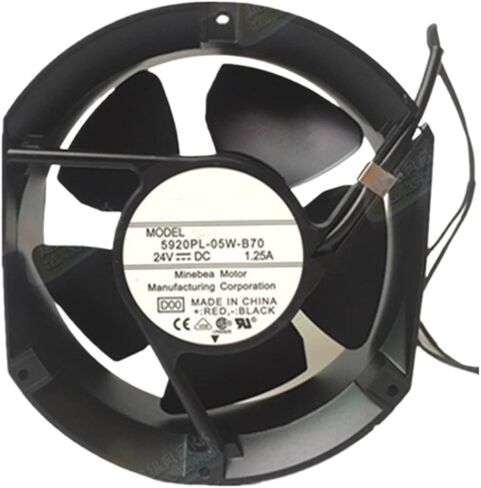 ل 5920PL-05W-B70 24 فولت 1.25A 30 واط 4000 دورة في الدقيقة 17 سنتيمتر 17250 172x150x51 مللي متر مروحة التبريد in Saudi Arabia