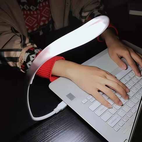 Flexible Keyboard Light, Portable Mini USB Light for Laptop, USB Lamp for Power Bank, Laptop, Notebook, Reading (Blue) in Saudi Arabia