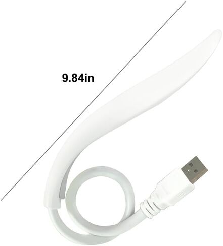 ضوء لوحة مفاتيح مرن، ضوء USB صغير محمول للكمبيوتر المحمول، مصباح USB لبنك الطاقة والكمبيوتر المحمول والكمبيوتر المحمول والقراءة (وردي) in Saudi Arabia