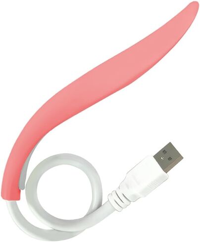 ضوء لوحة مفاتيح مرن، ضوء USB صغير محمول للكمبيوتر المحمول، مصباح USB لبنك الطاقة والكمبيوتر المحمول والكمبيوتر المحمول والقراءة (وردي) in Saudi Arabia