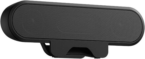 SUNGOOYUE Computer Speakers with Clamp Mount, USB Powered 10W Stereo Sound for Desktop Monitor, Space Saving USB C Connectivity PC Laptop Workstation in Saudi Arabia