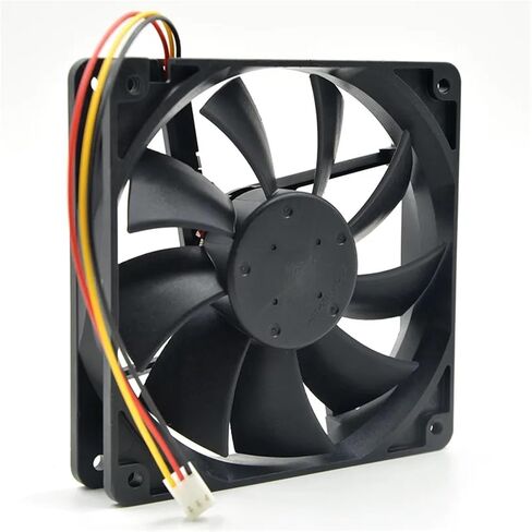 ل 4710KL-05W-B59 24V 0.38A 12 سنتيمتر 12025 120x120x25 مللي متر 9.12 واط 2800 دورة في الدقيقة محول تردد مروحة التبريد in Saudi Arabia